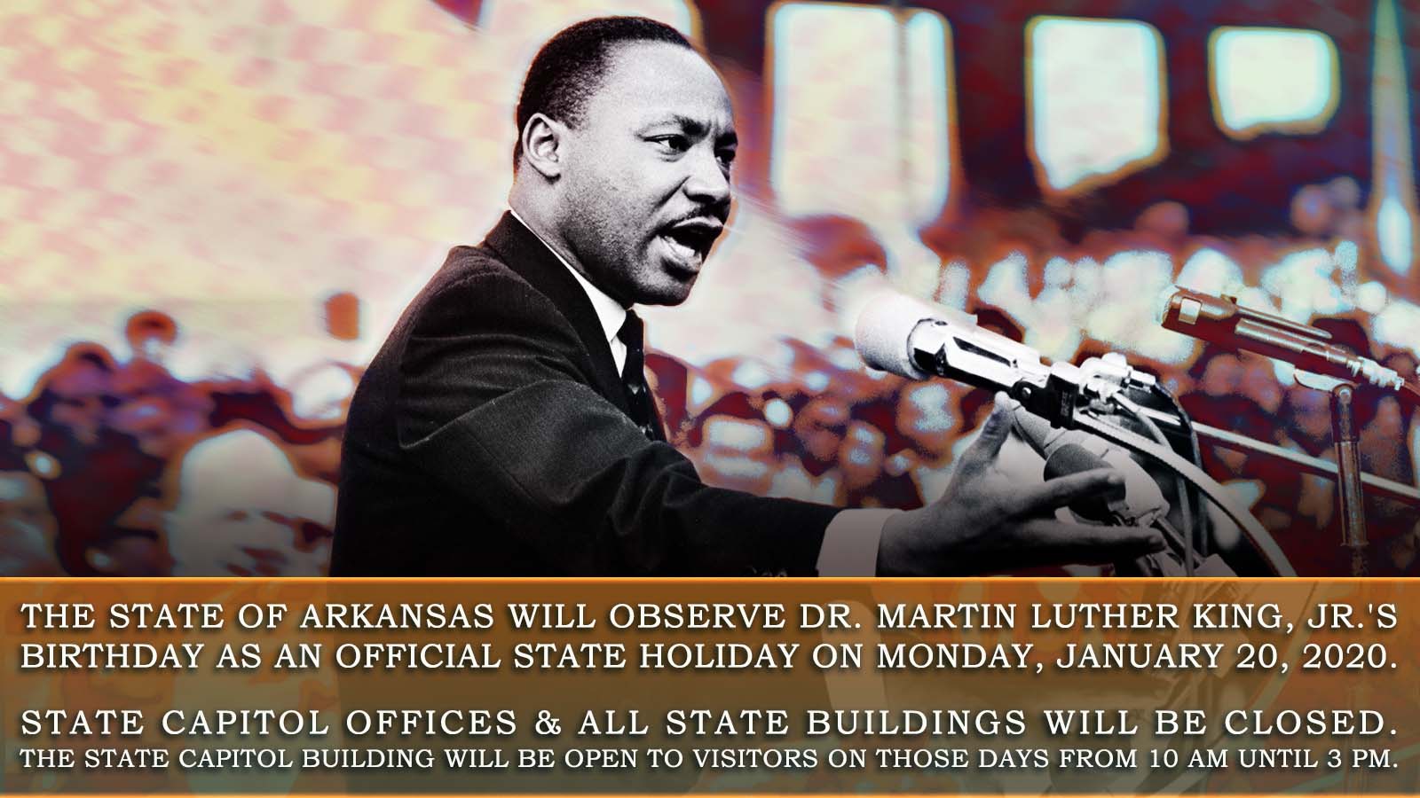 Official State Holiday Bulletin Martin Luther King, Jr.'s Birthday